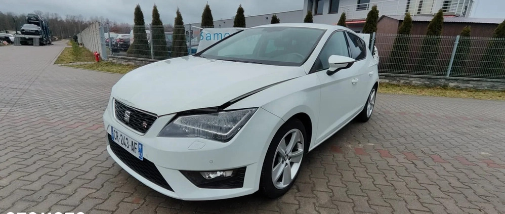 Seat Leon cena 21900 przebieg: 153000, rok produkcji 2013 z Warszawa małe 79